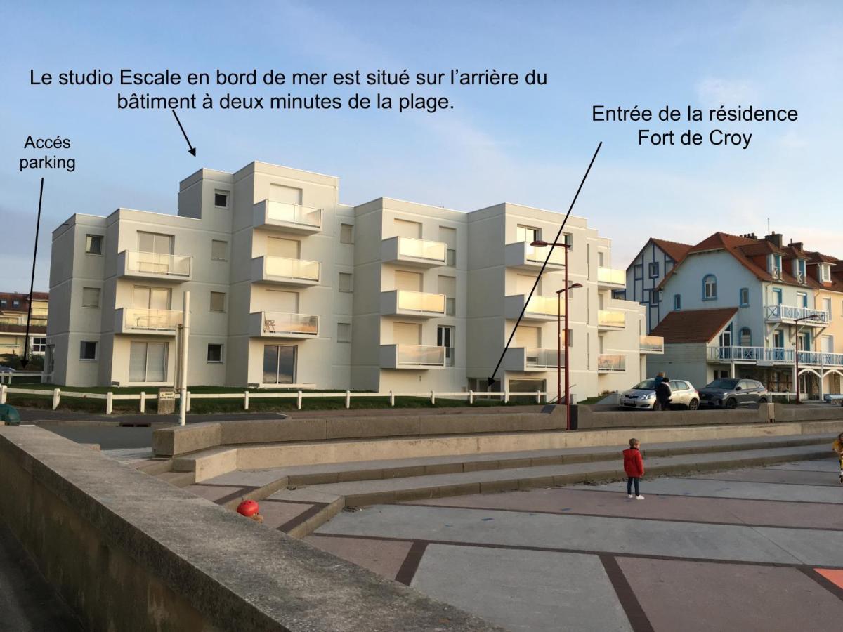Studio " Escale En Bord De Mer " Wimereux Εξωτερικό φωτογραφία