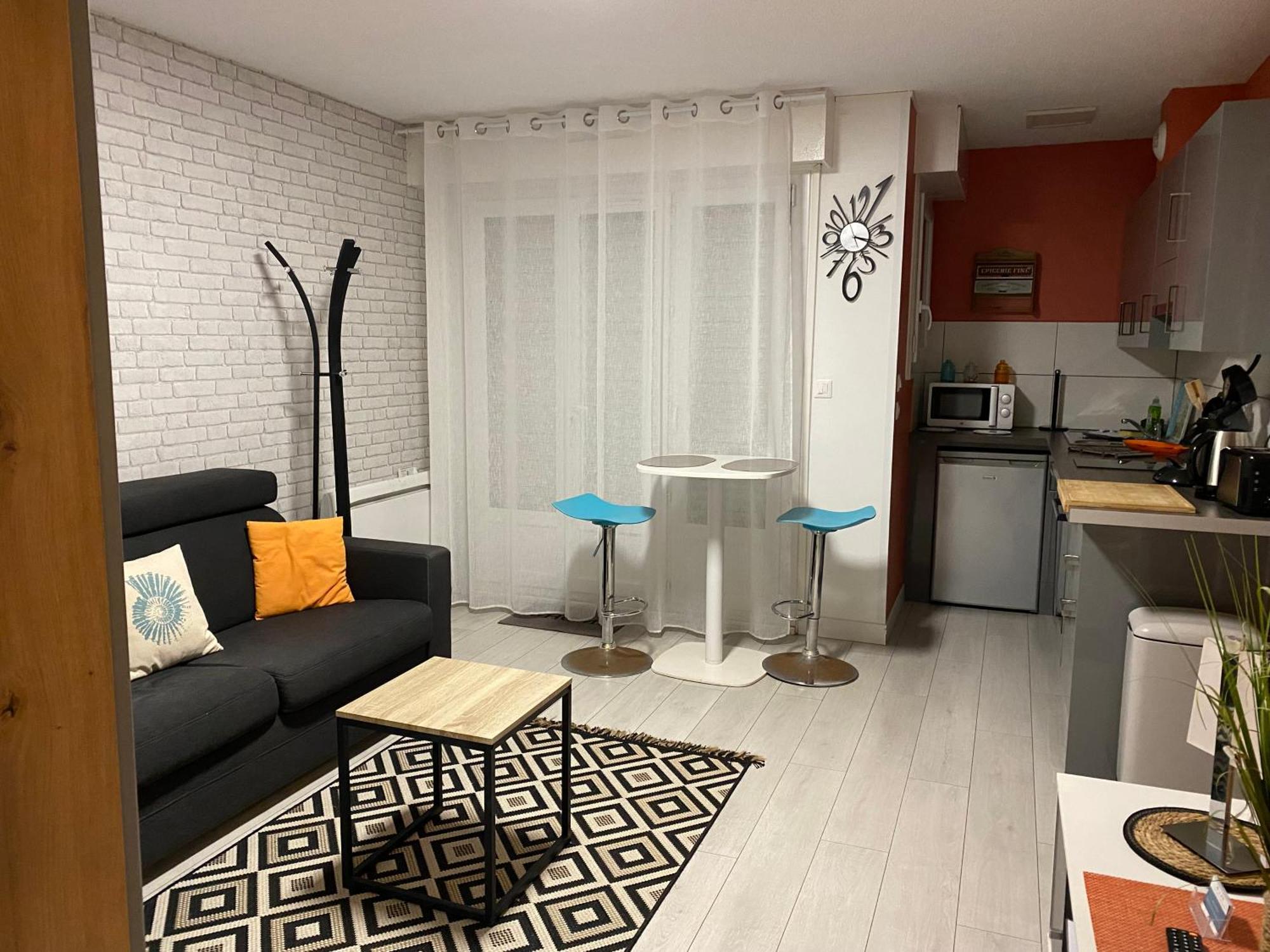 Studio " Escale En Bord De Mer " Wimereux Εξωτερικό φωτογραφία